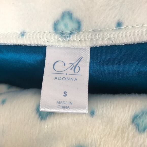 Adonna Two Piece Pajama Set 100% Polyester Size S - Picture 2 of 12